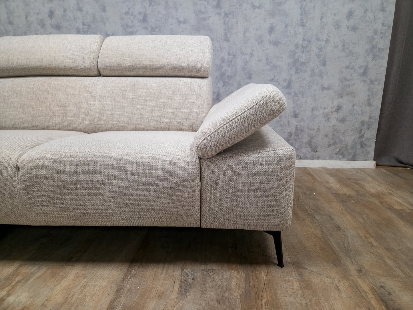 ZGAN Beige Gemeleerd Hoekbank