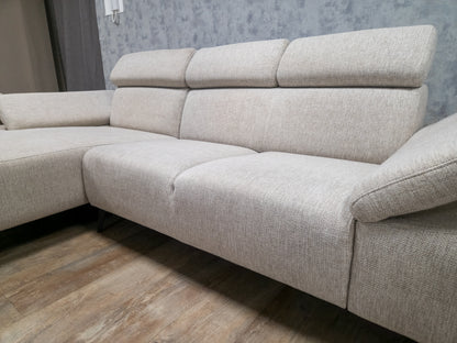 ZGAN Beige Gemeleerd Hoekbank