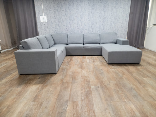 Mooi Groot Grijs U Bankstel