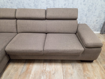 Mooi Taupe Bruin Hoekbank