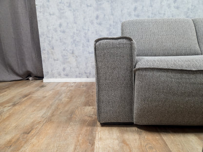 Mooi Grijs Hoekbank met Hocker