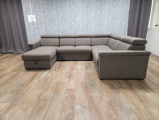 ZEER MOOI TAUPE U BANKSTEL