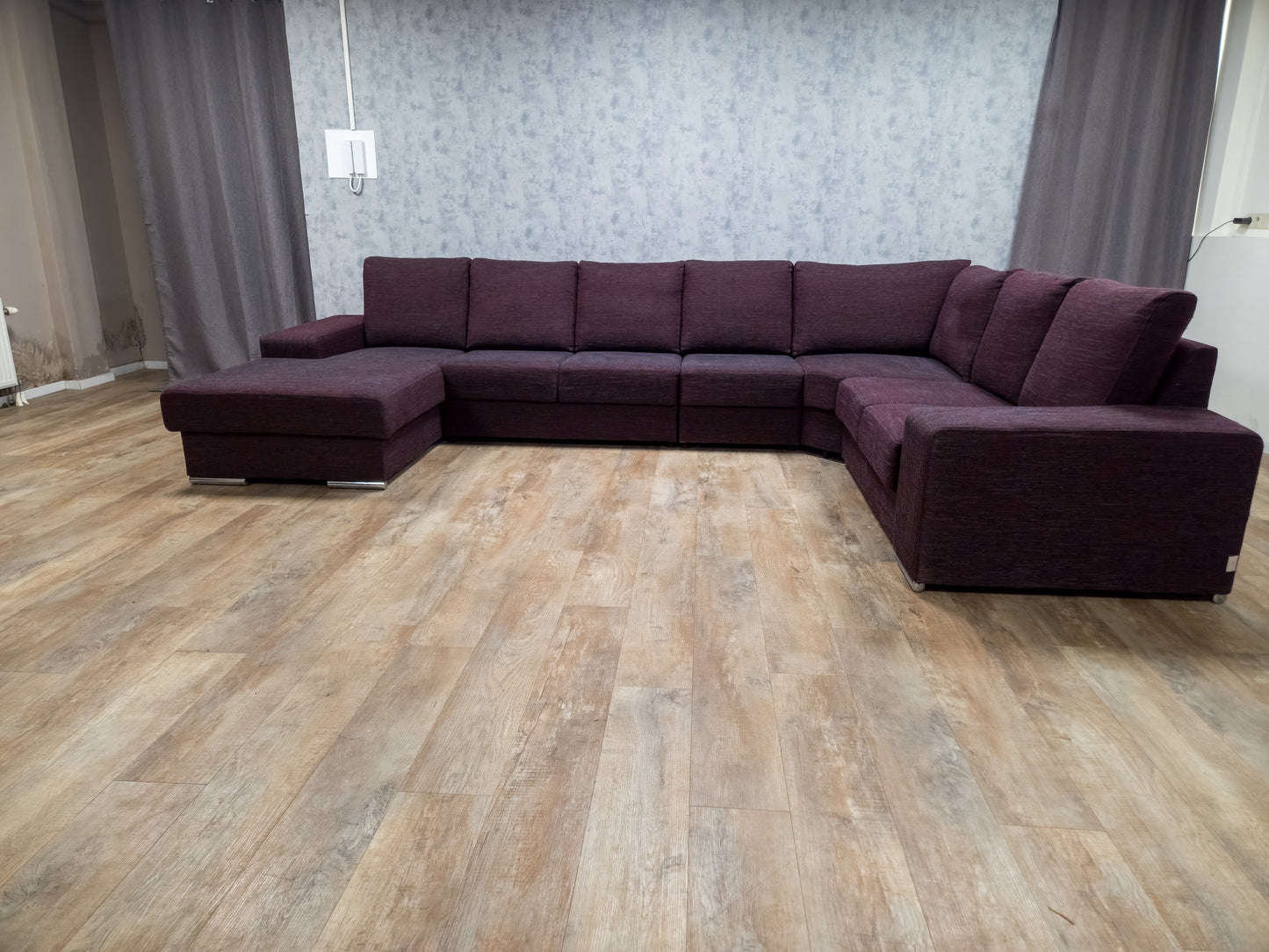 Mooi Groot Paars U Bankstel