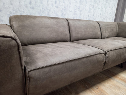 Mooi Groot TAUPE Hoekbank