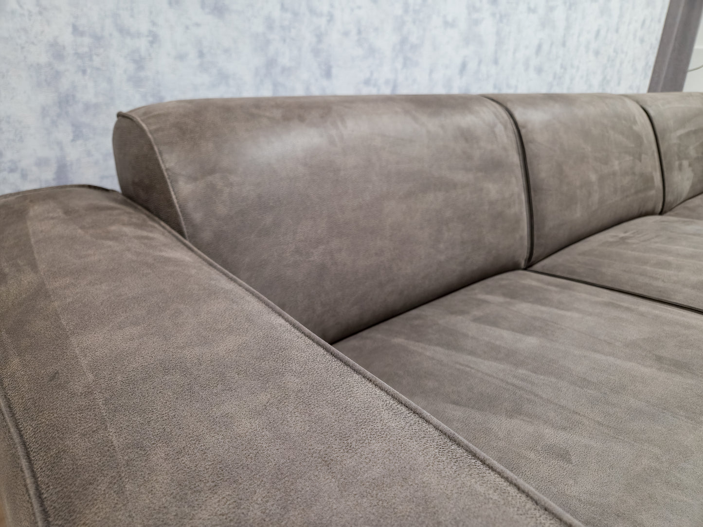 Mooi Groot TAUPE Hoekbank