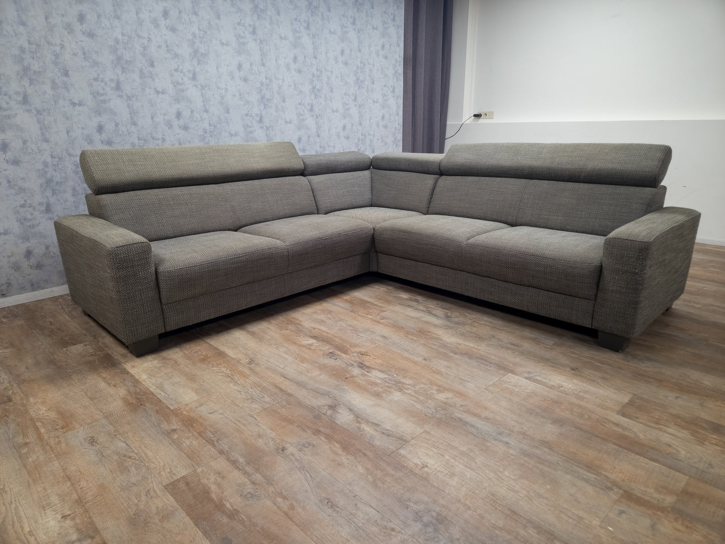 Mooi Taupe Grijs Hoekbank