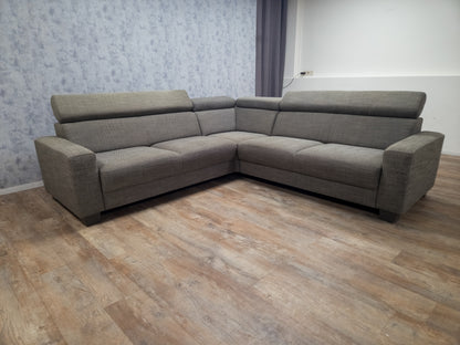 Mooi Taupe Grijs Hoekbank