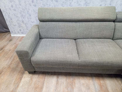 Mooi Taupe Grijs Hoekbank