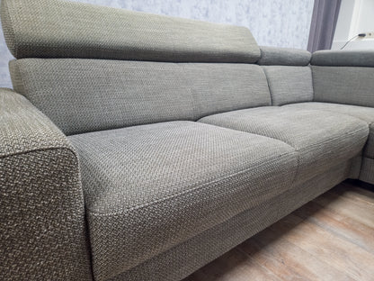 Mooi Taupe Grijs Hoekbank