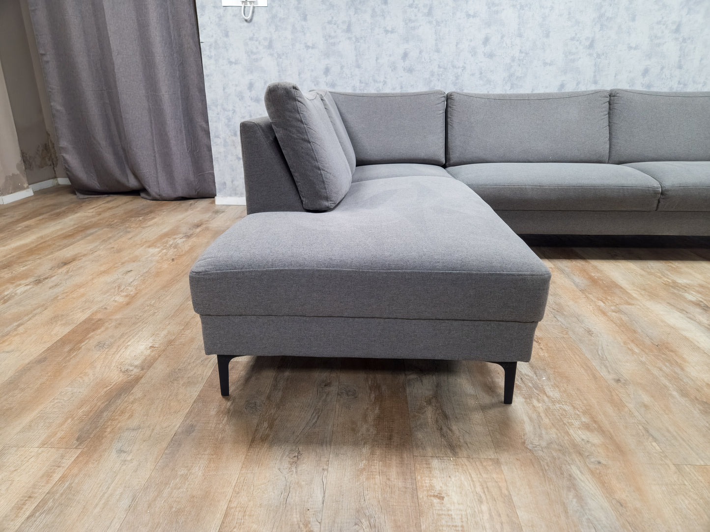 Mooi Grijs Hoekbank