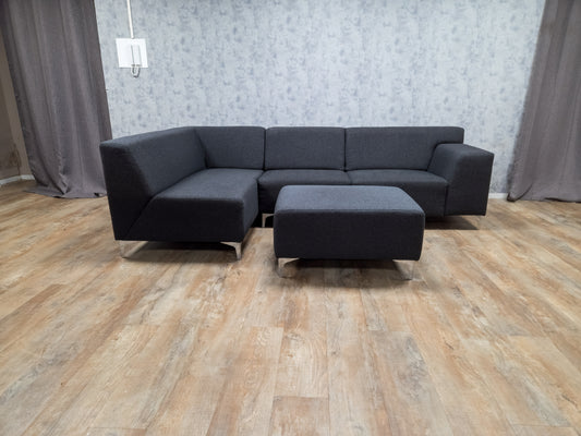 Z.G.A.N Antraciet Hoekbank