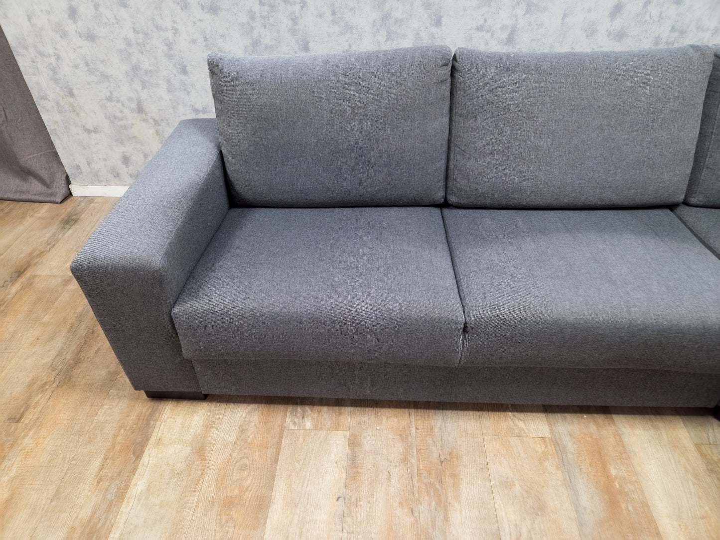 Zeer Mooi Grijs Hoekbank