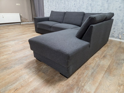 Mooi Antraciet Hoekbank