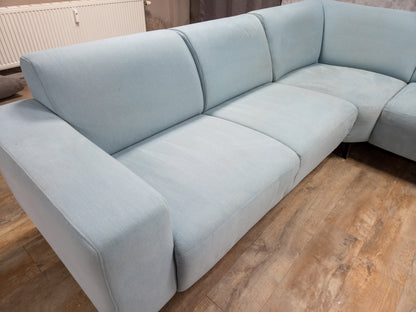 Zeer Mooi Licht Torquise Groen Hoekbank