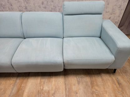 Zeer Mooi Licht Torquise Groen Hoekbank