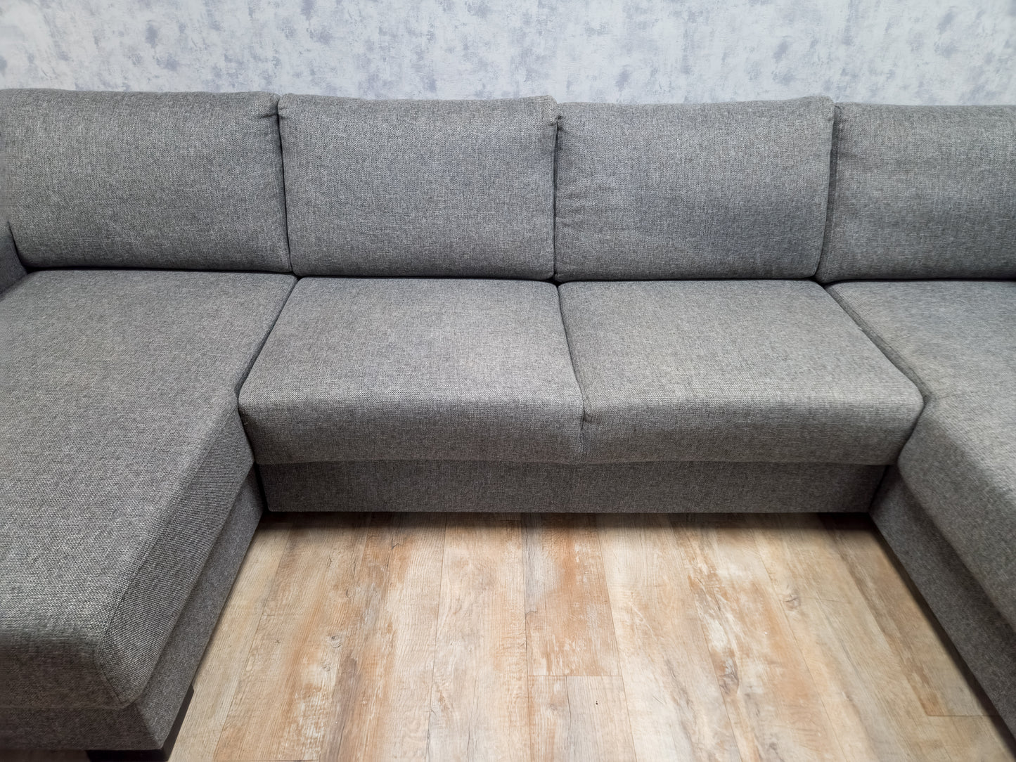 Zeer Mooi Groot Antraciet U Bankstel