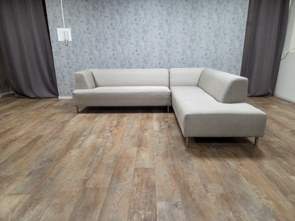 Licht Beige Hoekbank - 2e Hands