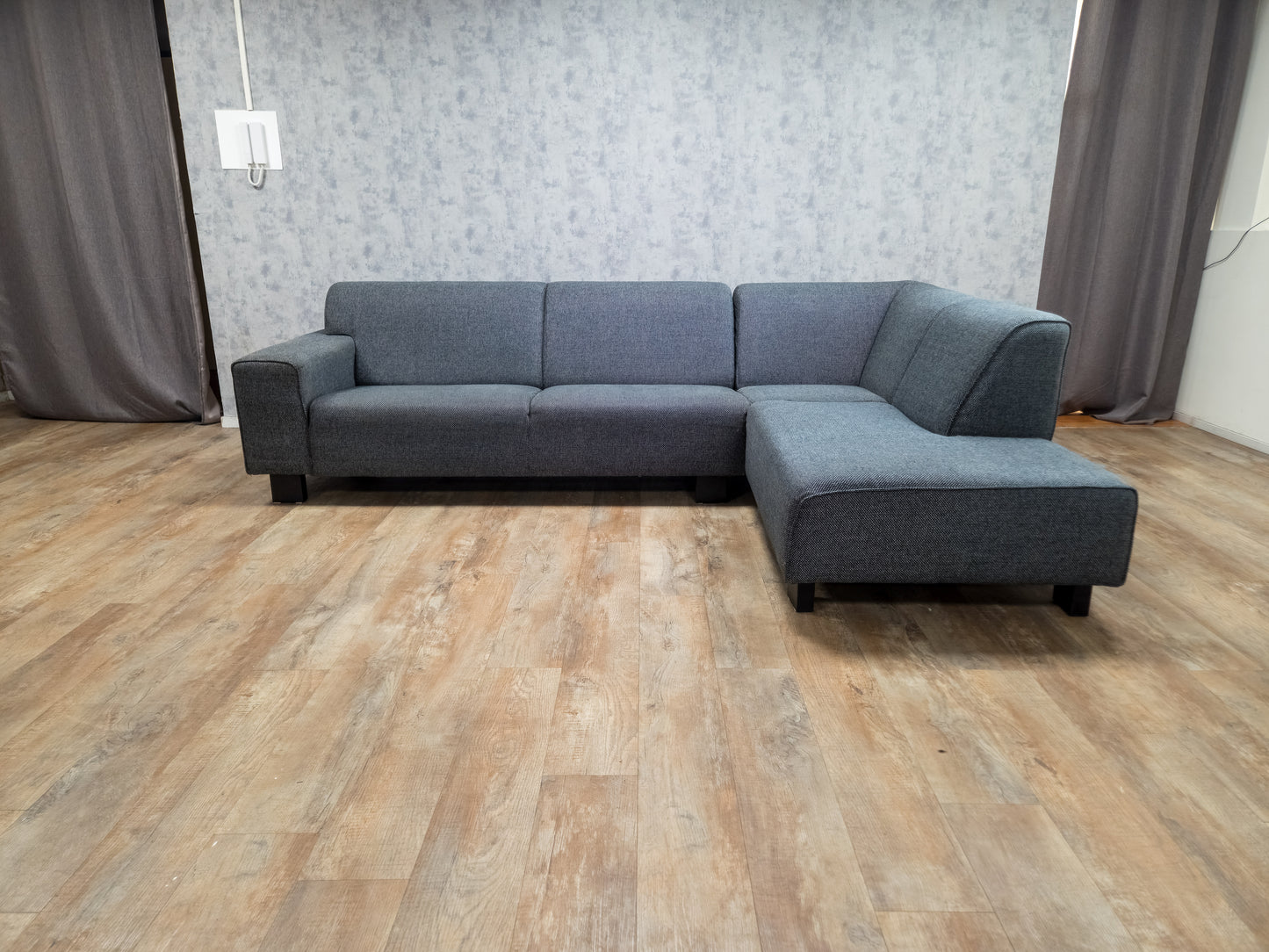 Mooi Antraciet Hoekbank