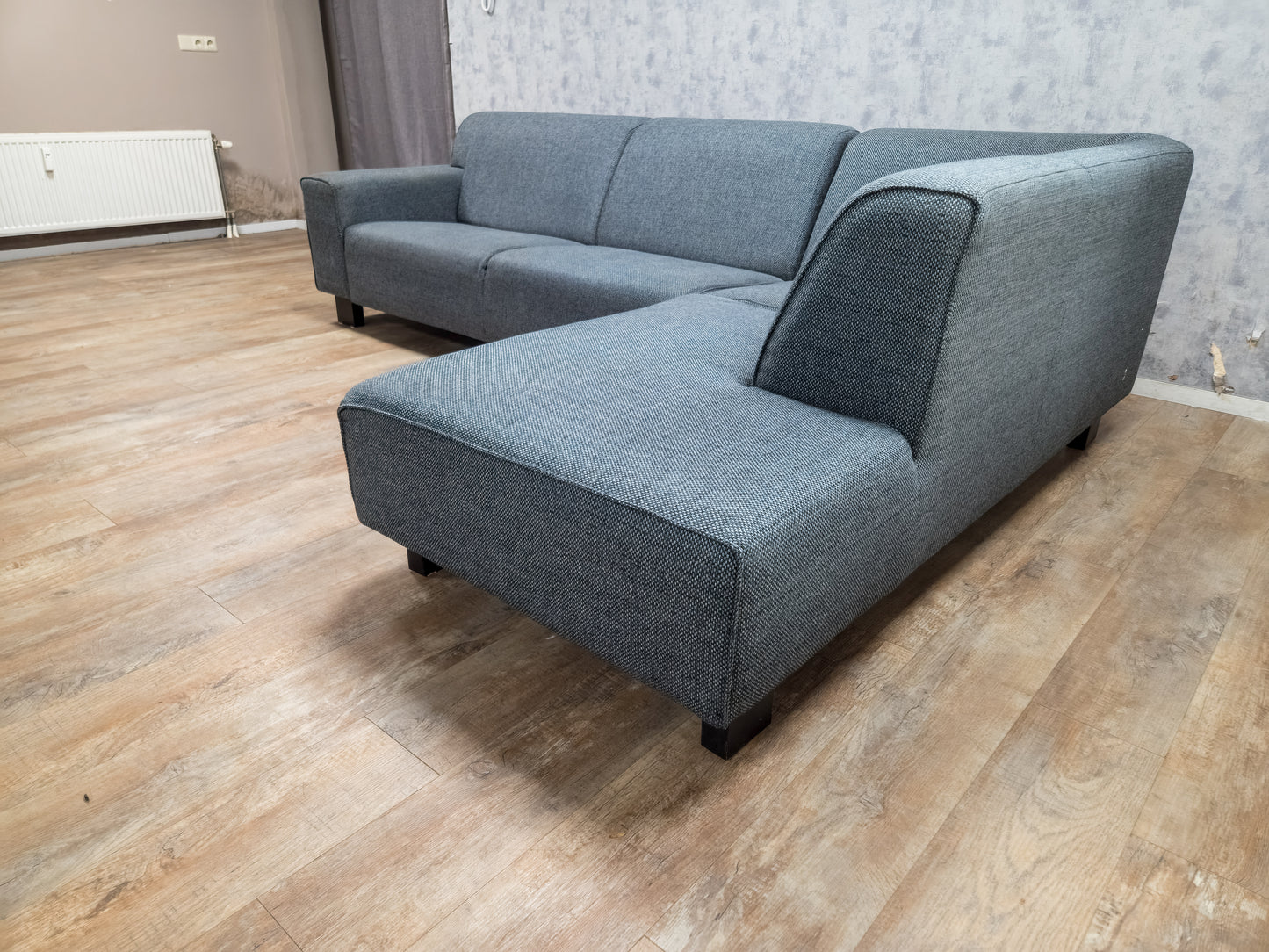 Mooi Antraciet Hoekbank