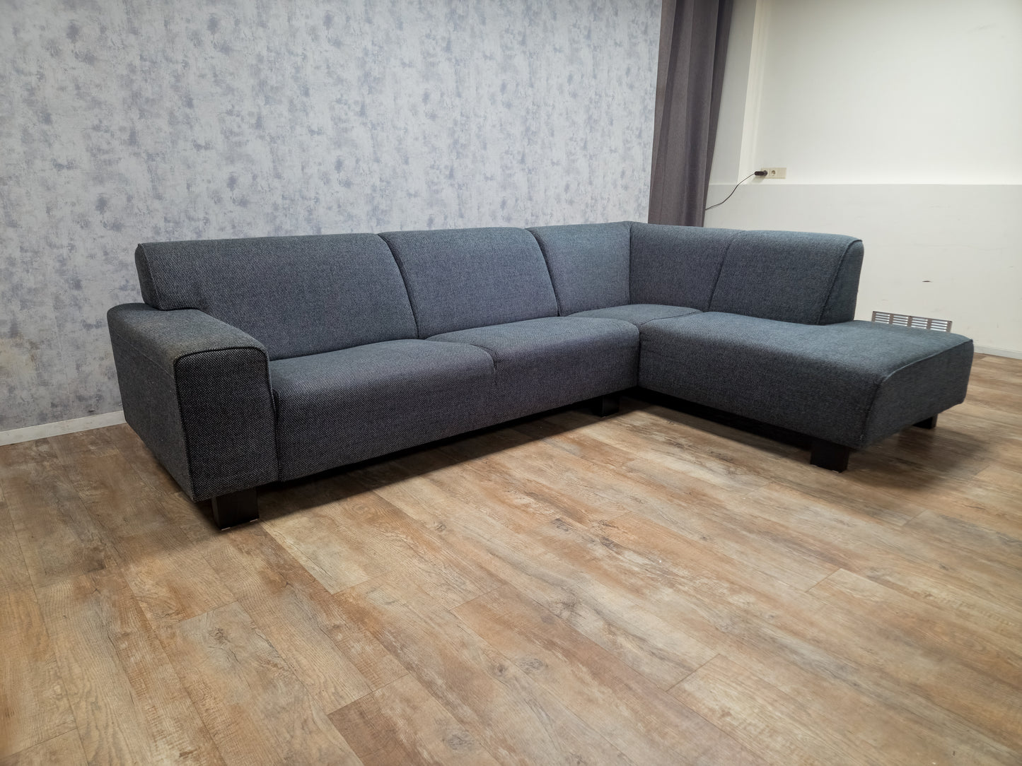 Mooi Antraciet Hoekbank