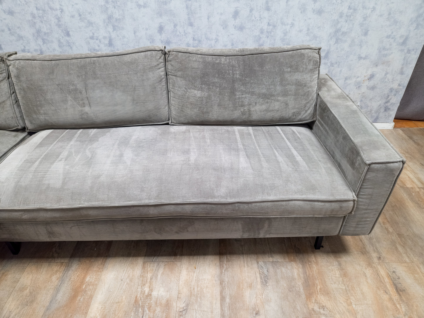 Mooi Ribstof Hoekbank van WOOOD