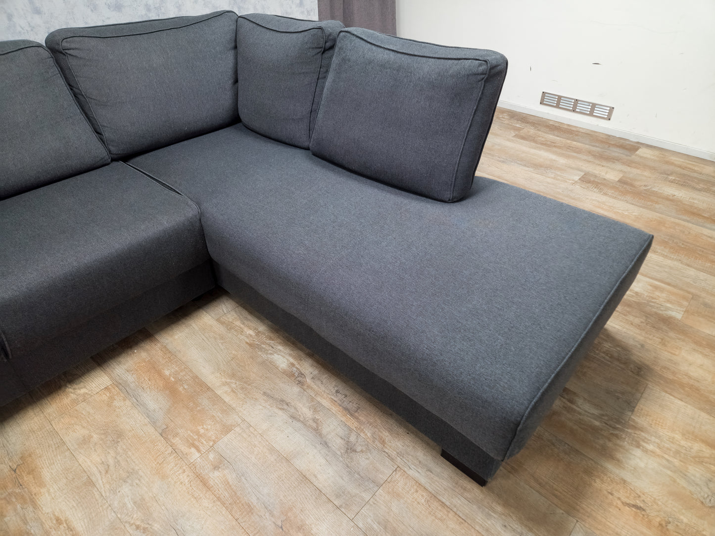 Antraciet Rechter Hoekbank van WOOD - 2e Hands