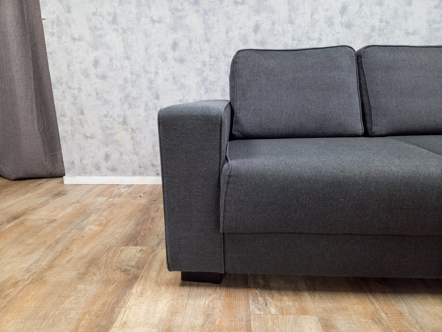 Antraciet Rechter Hoekbank van WOOD - 2e Hands