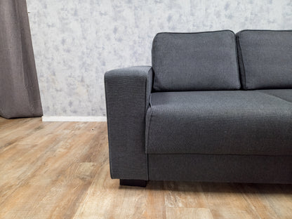 Antraciet Rechter Hoekbank van WOOD - 2e Hands