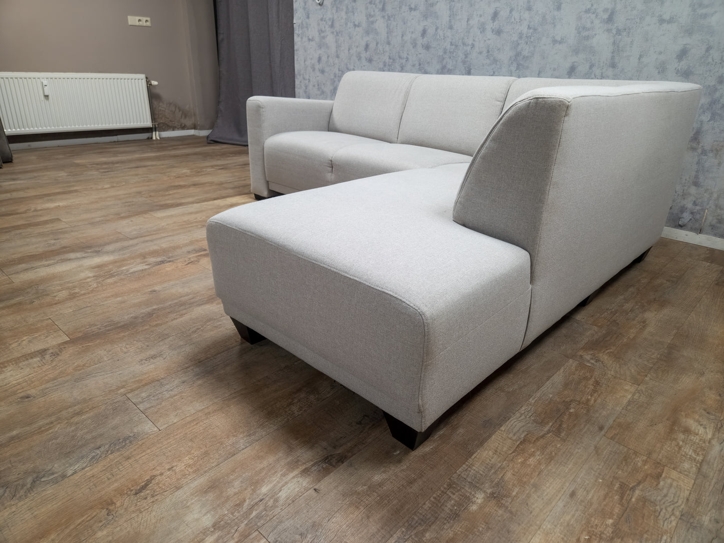 Wit HoekBank (2e Hands) – Luxe Comfort & Modern Design