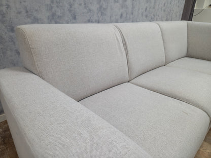 Wit HoekBank (2e Hands) – Luxe Comfort & Modern Design