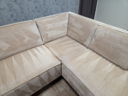 Groot Beige Hoekbank – Elegant Design met Luxe Zitcomfort