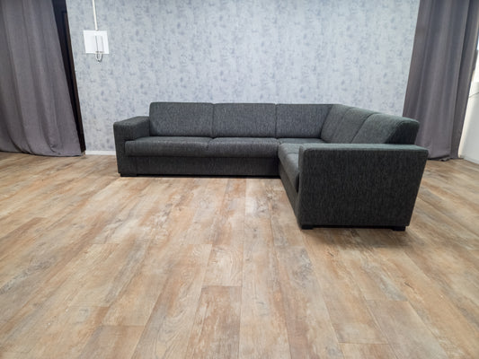 Antraciet Hoekbank – Ruim met Comfortabel Design