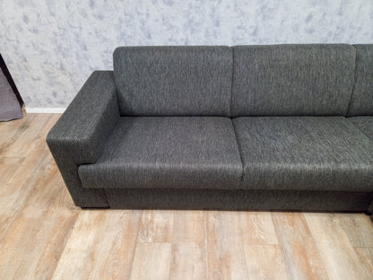 Antraciet Hoekbank – Ruim met Comfortabel Design