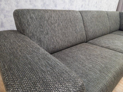 Antraciet Hoekbank – Ruim met Comfortabel Design