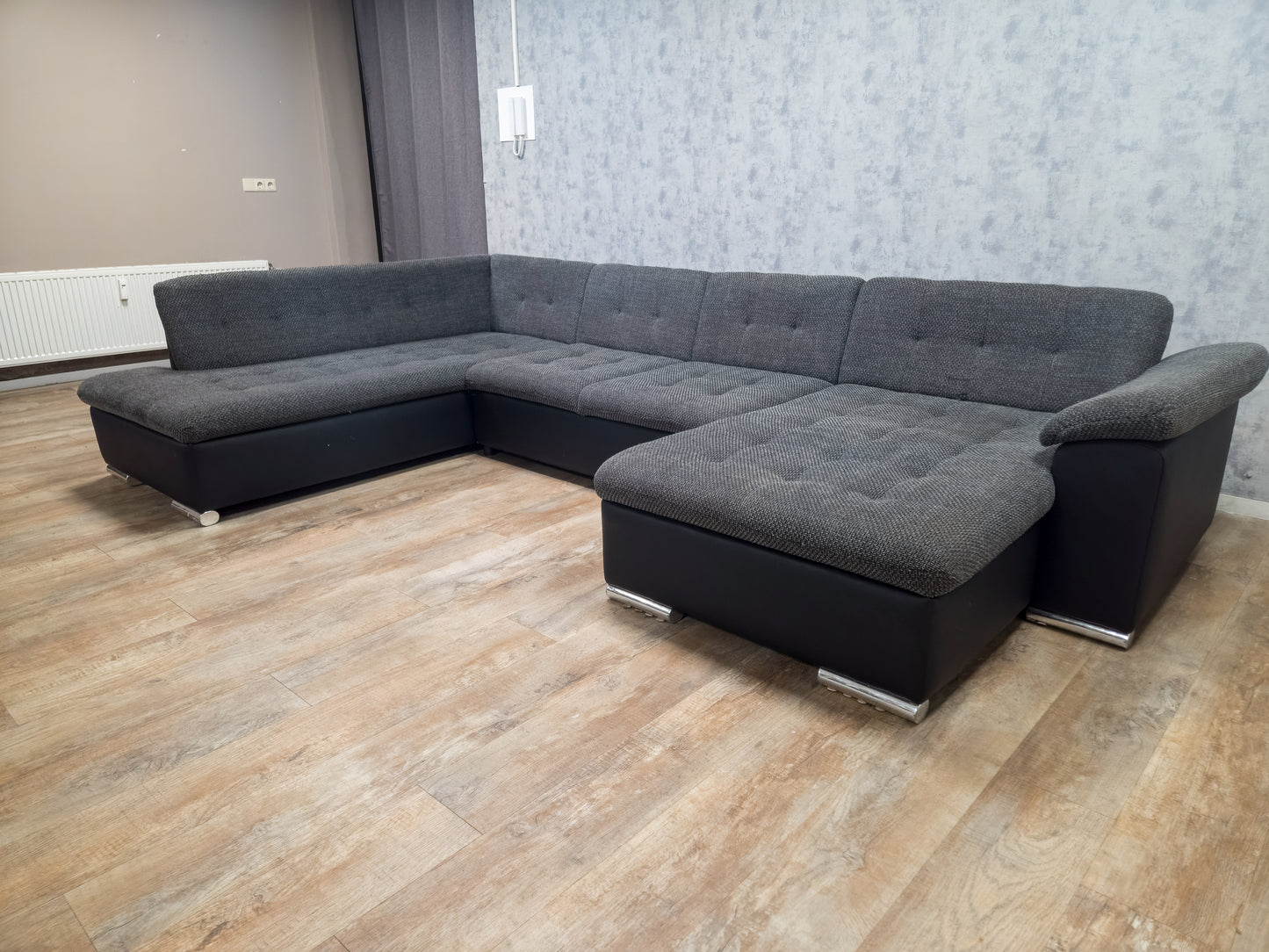 Mooi Groot Antraciet U Bankstel