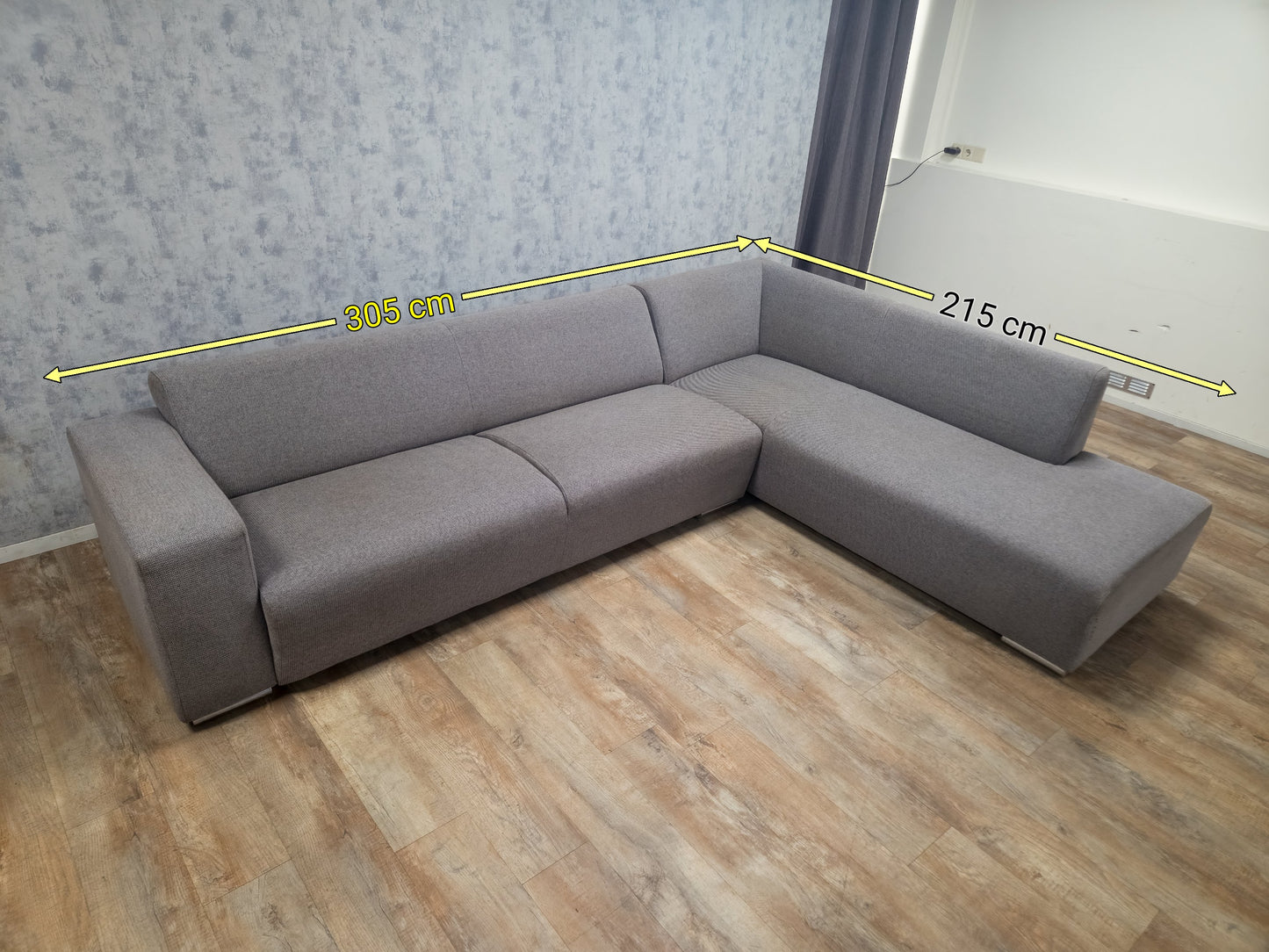 Mooi Groot Grijs Hoekbank van MONTEL