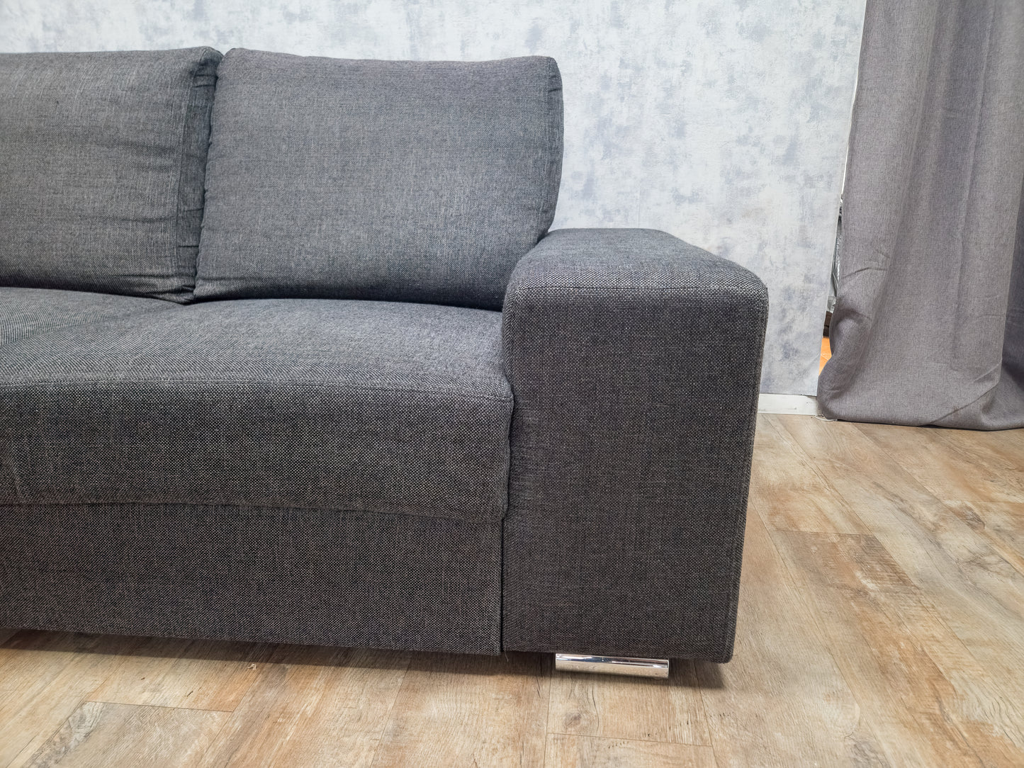 Mooi Groot Antraciet Hoekbank