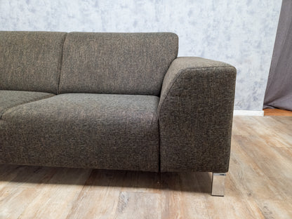 Mooi Bruin Antraciet Hoekbank 