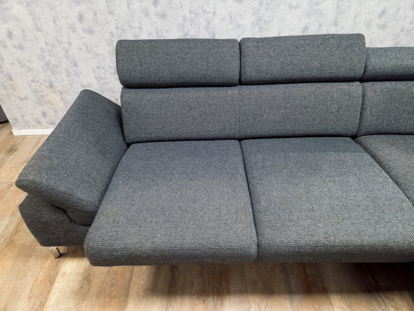 MONTEL Antraciet Hoekbank met Luxe Zitcomfort & Modern Design