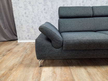 MONTEL Antraciet Hoekbank met Luxe Zitcomfort & Modern Design