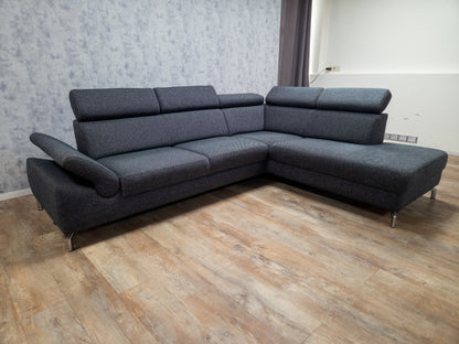 MONTEL Antraciet Hoekbank met Luxe Zitcomfort & Modern Design