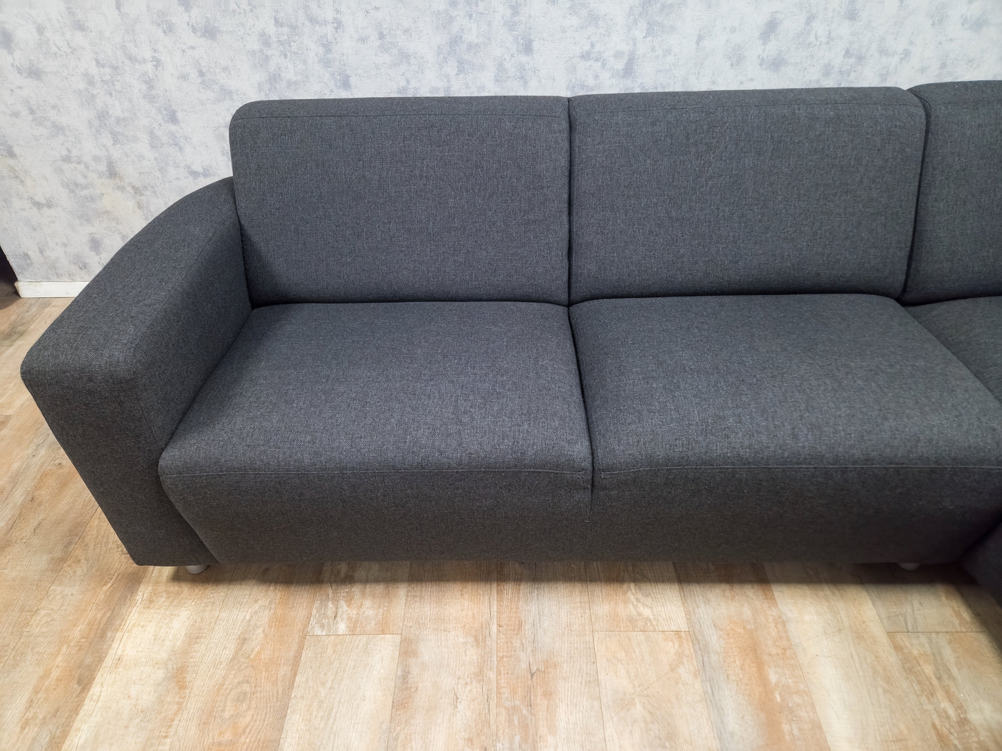 Zeer Mooi ANTRACIET Hoekbank