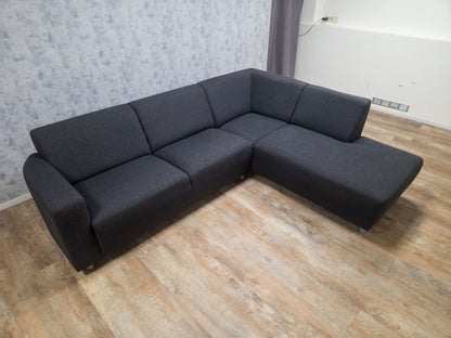 Zeer Mooi ANTRACIET Hoekbank