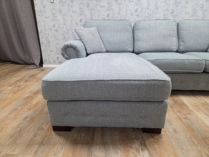 Zeer Mooi Grijs Hoekbank