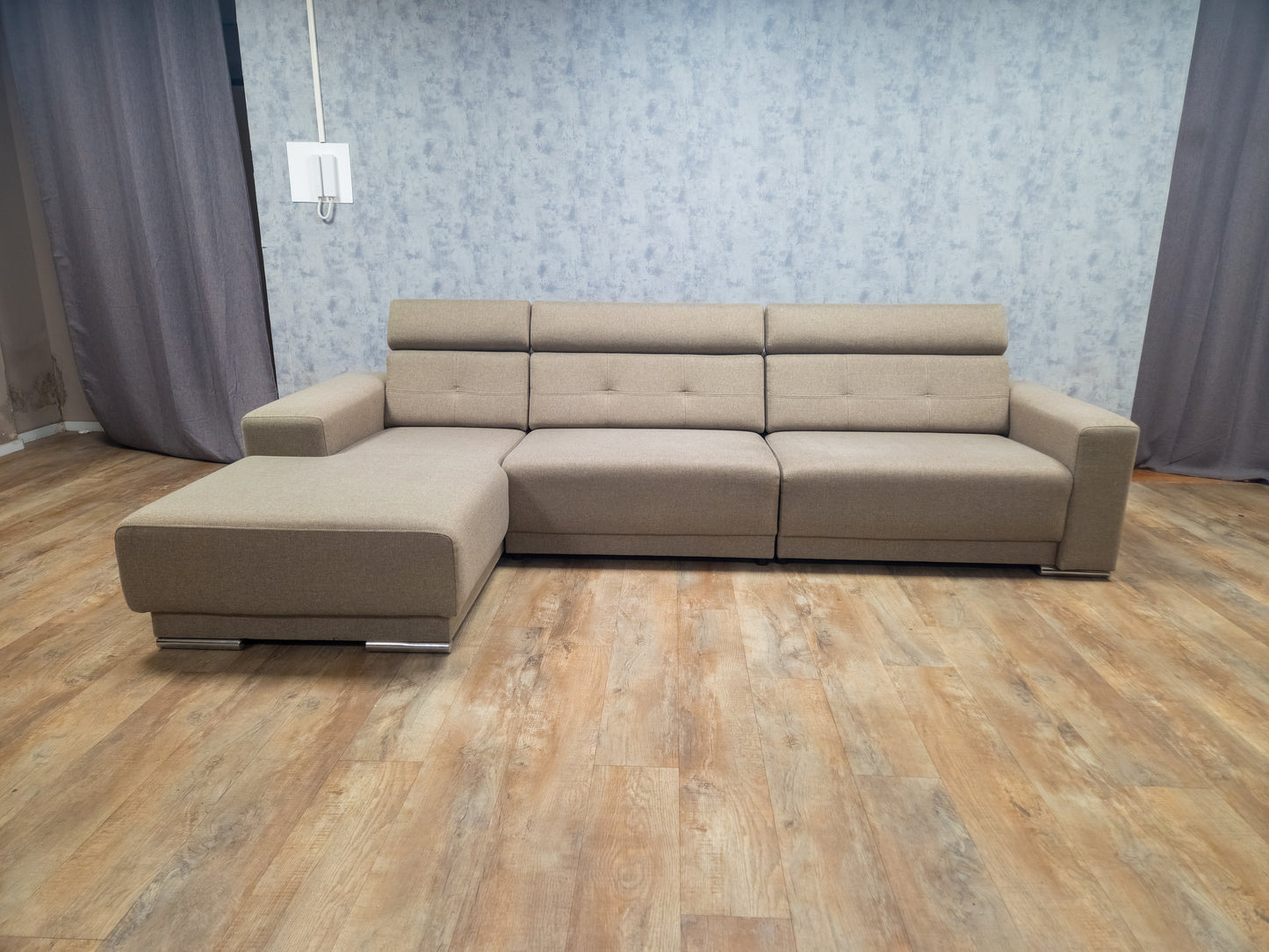 ZGAN Beige Hoekbank