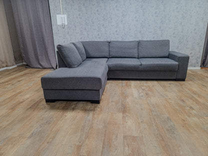 Mooi Antraciet Hoekbank