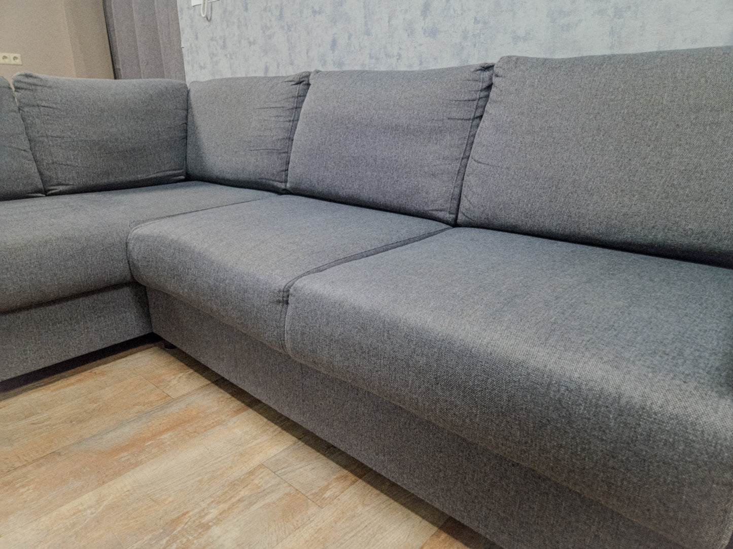 Mooi Antraciet Hoekbank