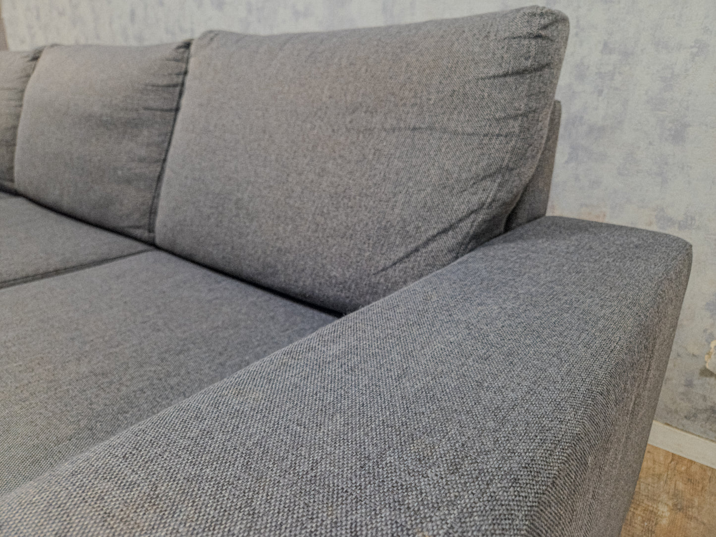 Mooi Antraciet Hoekbank