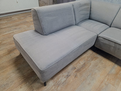 Zeer Mooi Grijs Hoekbank