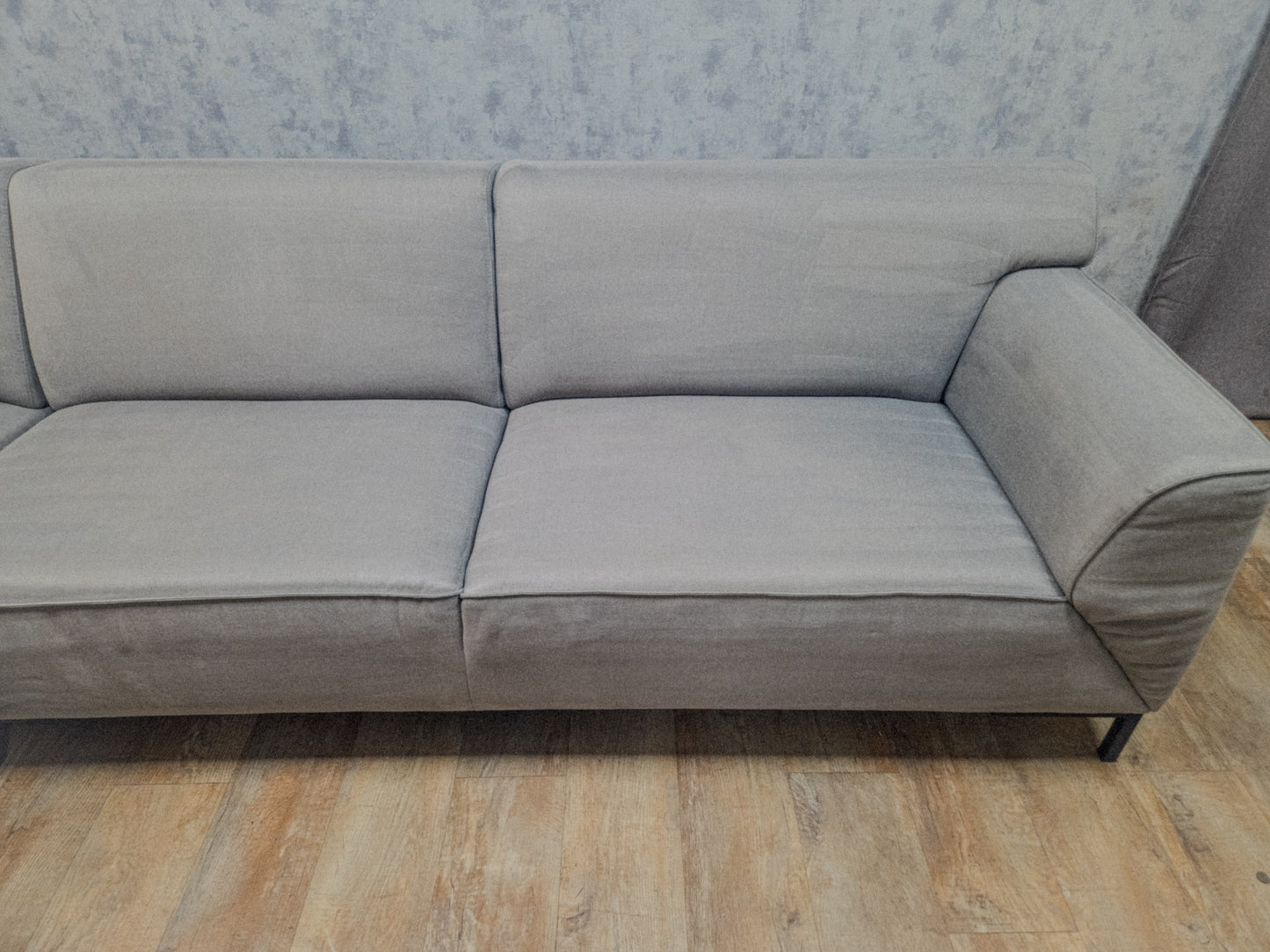 Zeer Mooi Grijs Hoekbank